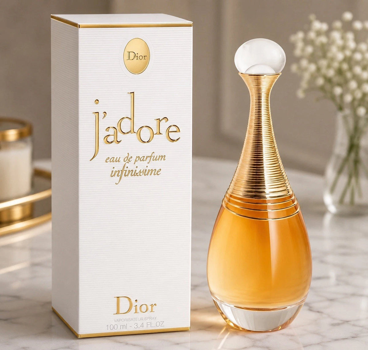 Christian Dior J’adore EDP Spray 3.4oz / 100ml – Women’s Luxury Perfume
