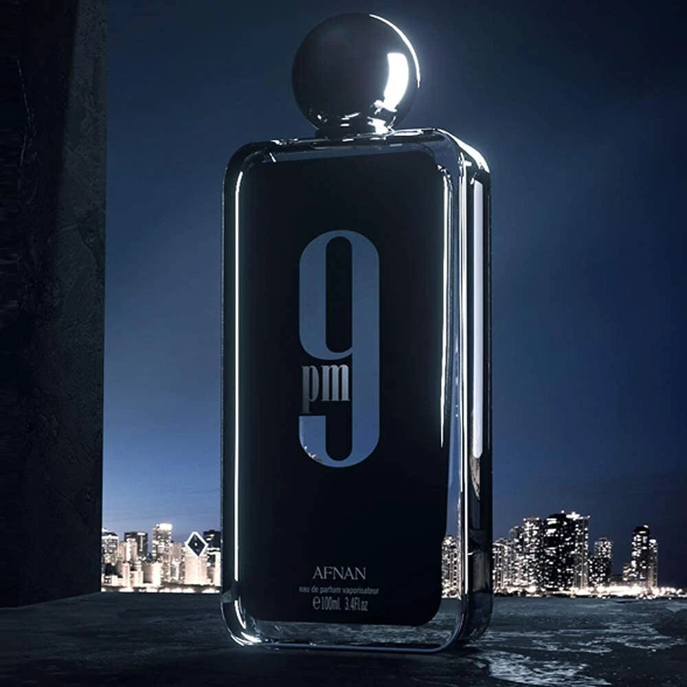 Afnan 9 PM EDP Spray 100 ml / 3.4 Fl Oz Men’s Fragrance Brand New