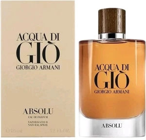 Acqua di Giò Absolu by Giorgio Armani – Men’s EDP Spray 4.2oz 125ml