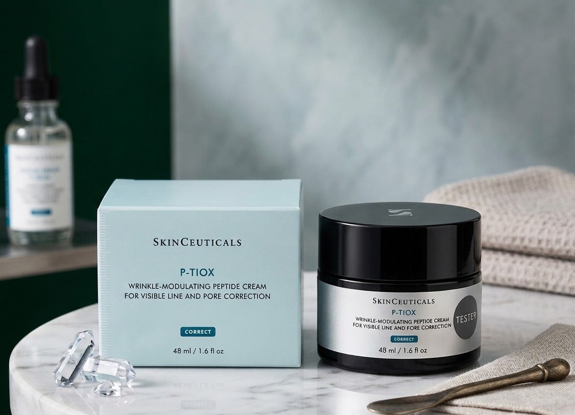 SkinCeuticals P-TIOX Peptide Cream 48ml / 1.6oz – Wrinkle & Pore Correcting Moisturizer