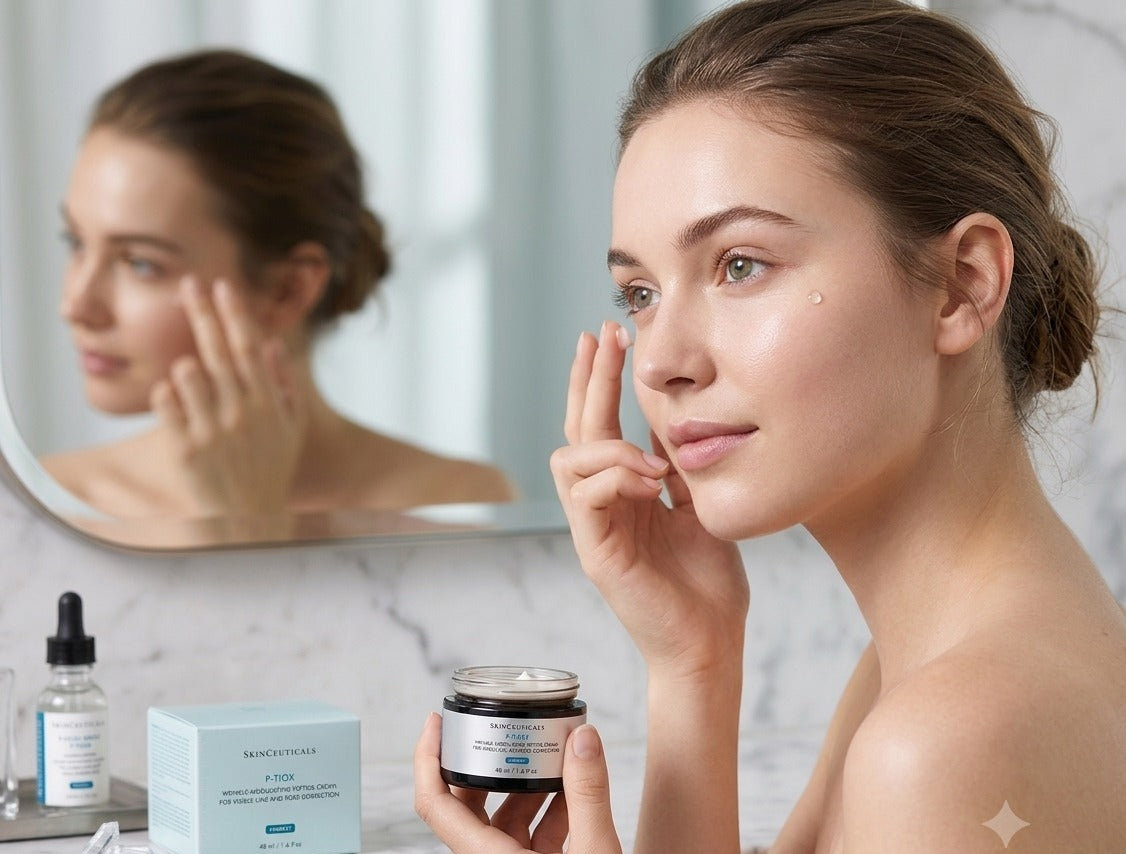 SkinCeuticals P-TIOX Peptide Cream 48ml / 1.6oz – Wrinkle & Pore Correcting Moisturizer – photo 3